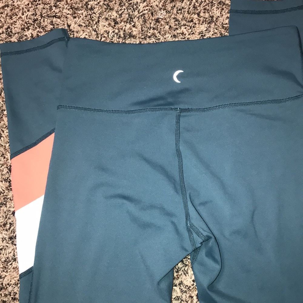 🐠Zyia Active Cropped Colorblock Active Leggings Size 4 | EUC - Picture 4 of 6